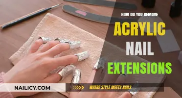 The Safe Way to Remove Acrylic Nail Extensions