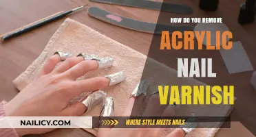 The Best Way to Remove Acrylic Nail Varnish