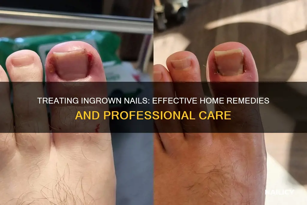 how do you remove an ingrown nail