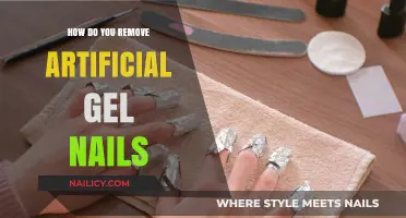 Gel Nails: Removing Artificial Nails Safely at Home