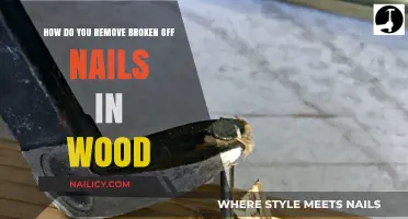Removing Broken Nails from Wood: Effective Techniques