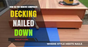 Removing Nailed Composite Decking: A Step-by-Step Guide