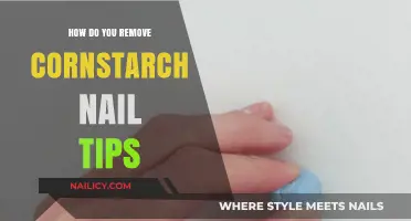 Cornstarch Nail Tips: Easy and Quick Removal Tricks