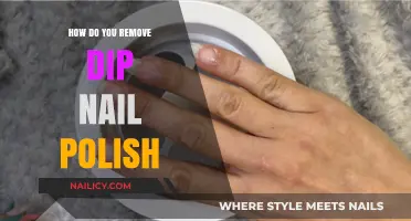Dip Nails: Removing Polish the Right Way