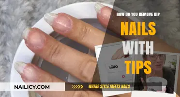 Dip Nails: Removing Tips the Right Way
