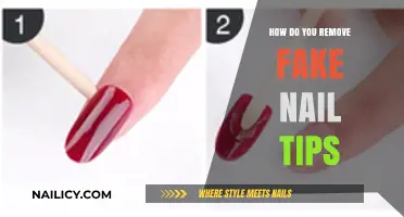 The Safe Way to Remove Fake Nail Tips
