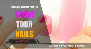 Easy Tips to Remove Fake Tan from Nails
