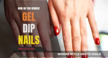 Gel Dip Nails: Easy Removal Techniques at Home
