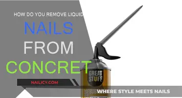 Liquid Nails on Concrete: Effective Removal Techniques