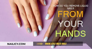 Get Rid of Liquid Nails From Your Hands