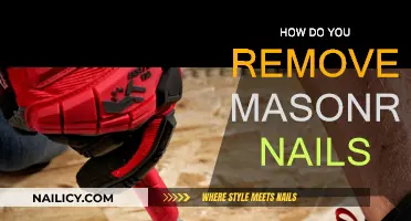 Effective Ways to Remove Masonry Nails