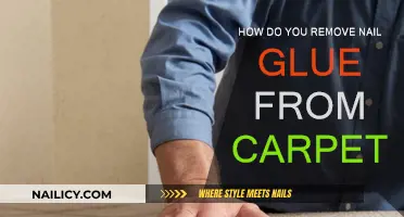 Removing Nail Glue from Carpet: Quick and Easy Guide