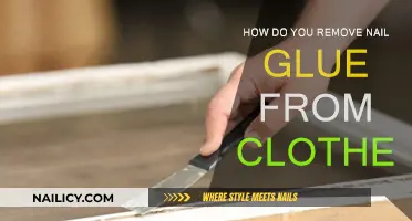 Easy Methods to Remove Nail Glue from Clothes