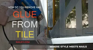 Effective Ways to Remove Nail Glue from Tiles