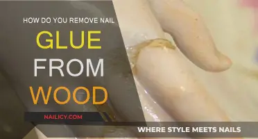 Removing Nail Glue from Wood: Quick and Easy Guide