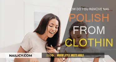 Simple Hacks to Remove Nail Polish Stains from Clothes