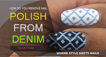 Removing Nail Polish Stains from Denim: A Quick Guide