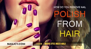 Removing Nail Polish Stains from Hair: Quick Solutions