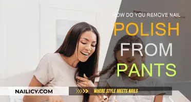 Simple Hacks to Remove Nail Polish Stains from Pants