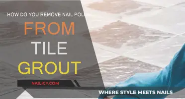 Eradicating Nail Polish Stains from Tile Grout: Effective Strategies