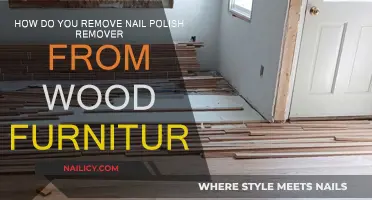 Removing Nail Polish Stains from Wood Furniture