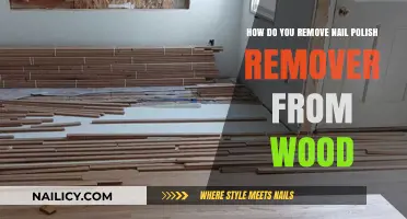 Wood and Nail Polish Remover: A Quick Fix