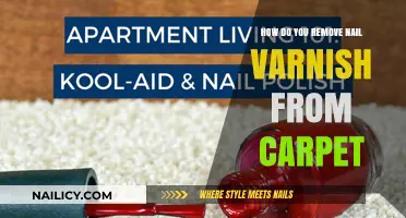 Removing Nail Varnish Stains from Carpets: A Quick Guide