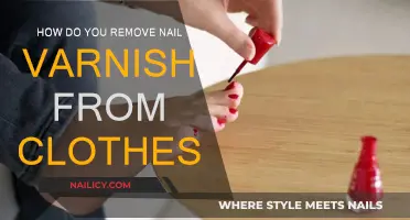 Removing Nail Varnish Stains: Quick and Easy Solutions