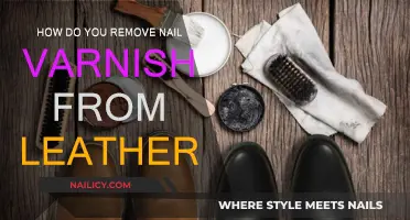 Leather Stain Removal: Removing Nail Varnish Easily