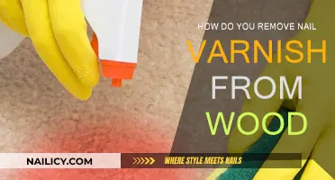 Removing Nail Varnish from Wood: Quick and Easy Guide