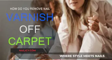 Removing Nail Varnish from Carpets: Quick and Easy Guide