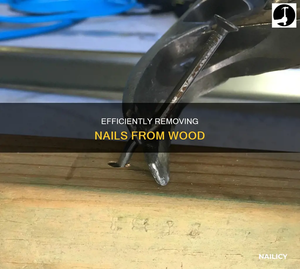 how do you remove nails from wood
