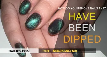 Dipped Nails: Quick and Easy Removal Techniques
