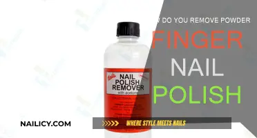Easy Removal of Powder Nail Polish