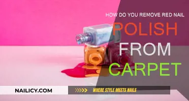 Removing Red Nail Polish from Carpet: Quick and Easy Guide