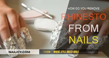 The Easy Way to Remove Nail Rhinestones