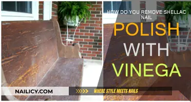 Natural Vinegar Remedy for Removing Shellac Nail Polish