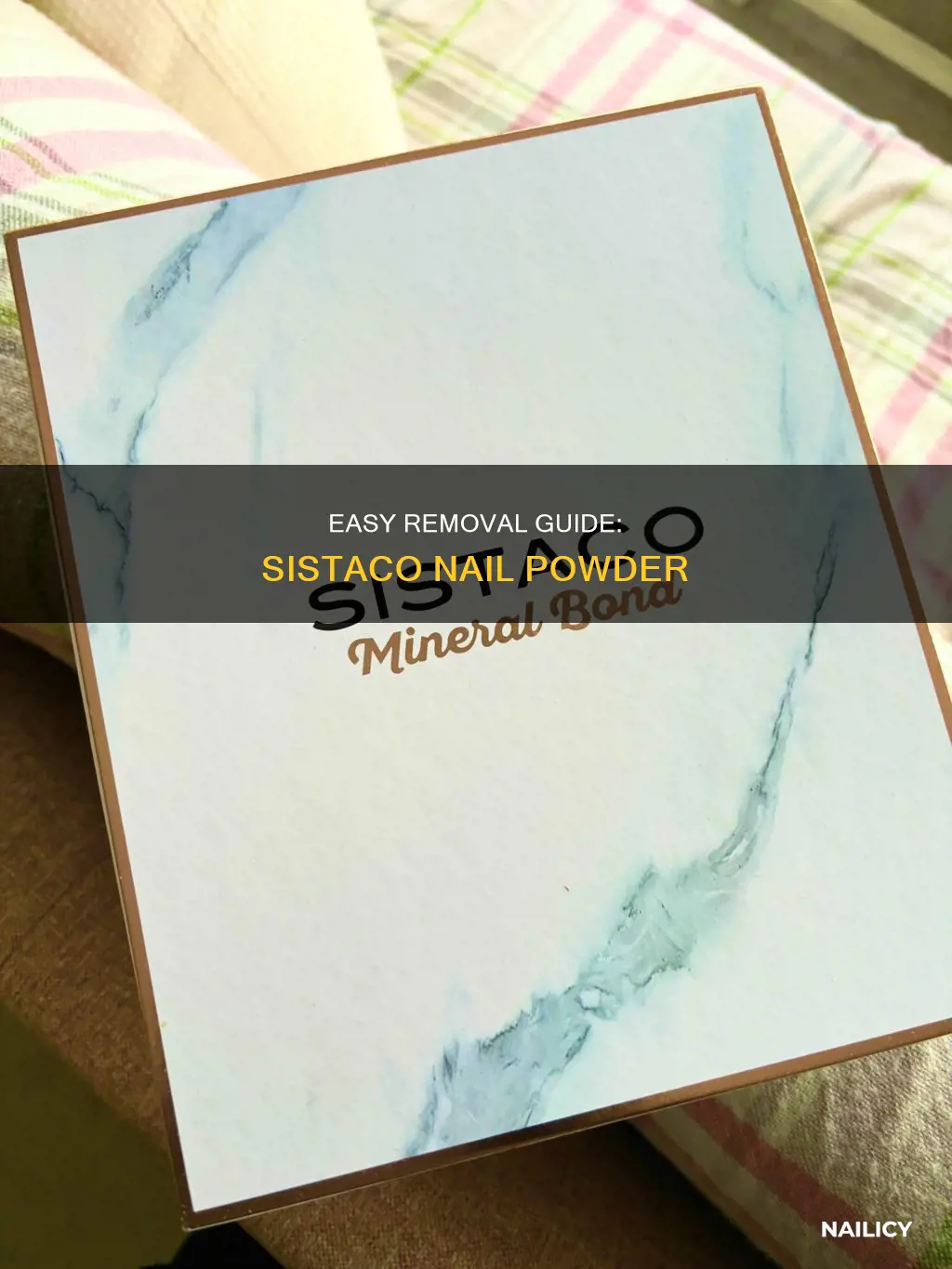 how do you remove sistaco nail powder