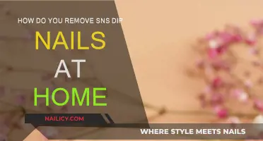 Dip Nails: At-Home SNS Removal Guide
