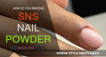 Easy Steps to Remove SNS Nail Powder