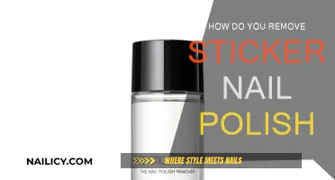 Easy Ways to Remove Stubborn Sticker Nail Polish