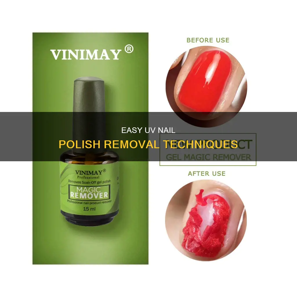 how do you remove uv nail polish