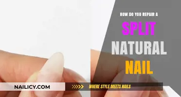 Quick Fixes: Repairing a Split Natural Nail at Home Easily