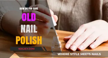 Revive Your Old Nail Polish: Simple Tips to Save and Restore
