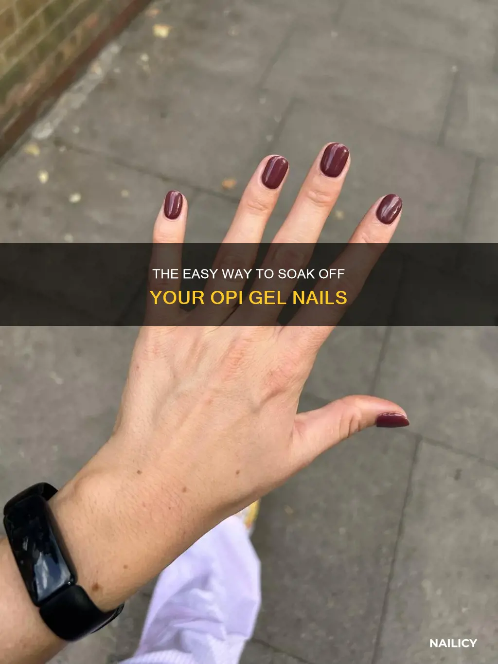 how do you soak off opi gel nails