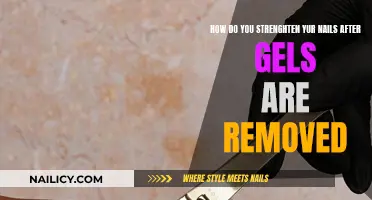 Gel Removal: Strengthening Nails and Cuticles