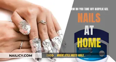 Removing Acrylic Gel Nails: A DIY Home Removal Guide