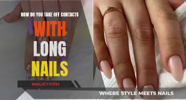 Long Nails, Contacts: An Easy Removal Guide