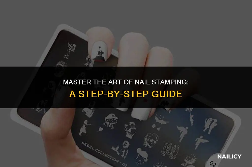 how do you use a nail stamping kit