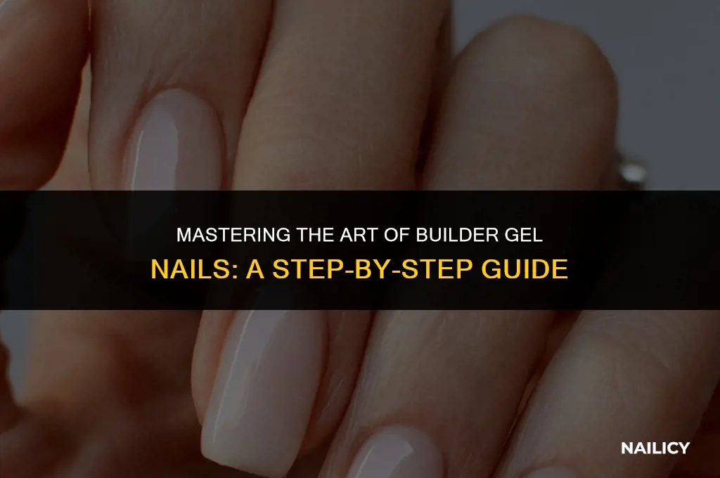how do you use builder gel for nails